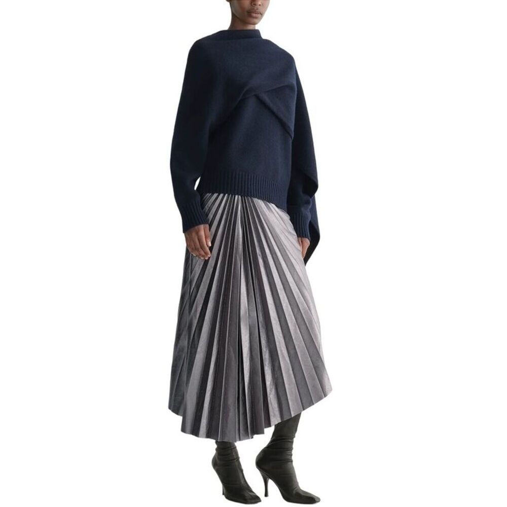 A.L.C. Womens  Davin Wool Sweater, Blue
